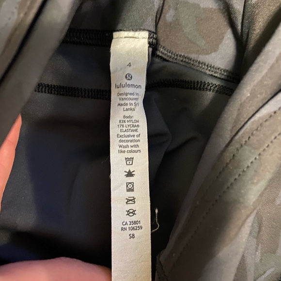 Lululemon fast and free 25” tight - Picture 2 of 3